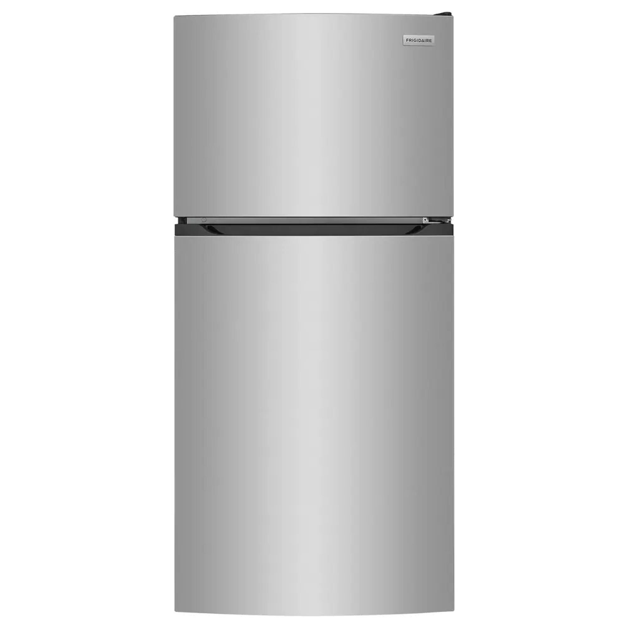 Frigidaire 13.9 Cu. Ft. Top Freezer Refrigerator in Brushed Steel