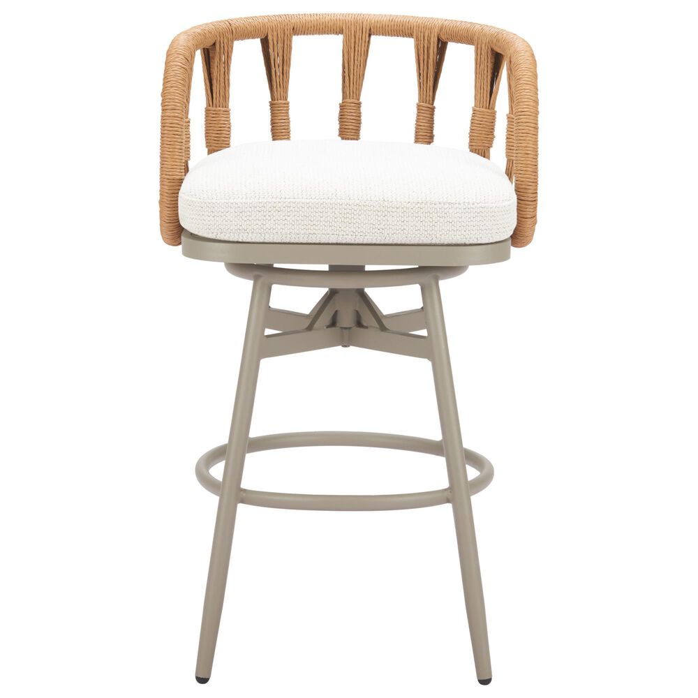 Zuo Modern Safal Patio Swivel Barstool in Multicolor, , large
