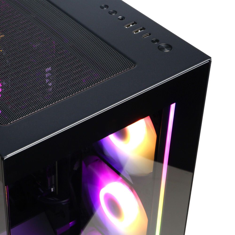 CyberPowerPC Gamer Xtreme Gaming Desktop | Intel Core i5 14400F - 16GB RAM - NVIDIA GeForce RTX 5060 Ti Graphics - 2TB SSD in Black, , large