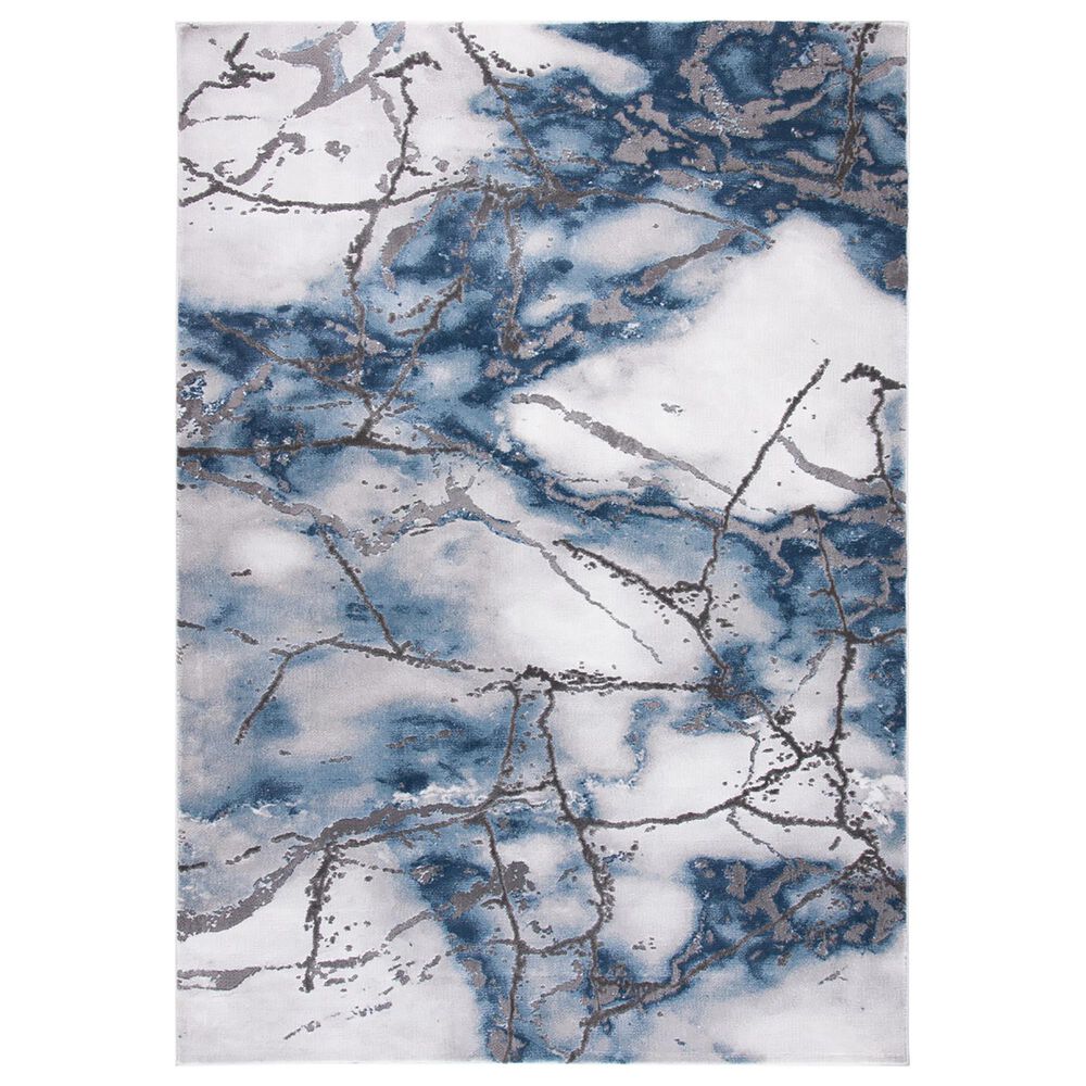 Safavieh Craft 2"7" x 5" Grey and Blue Area Rug, , large