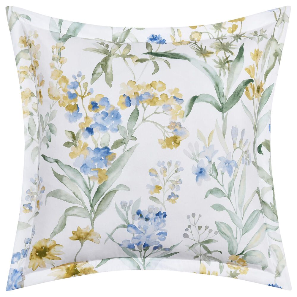 J. Queen New York Tallulah 18&quot; Square Throw Pillow in Blue, , large