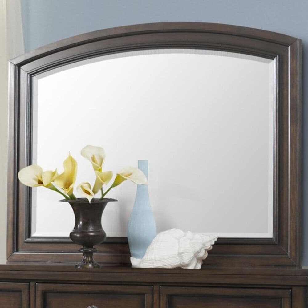 Mayberry Hill Kingston Mirror in Dark Walnut, , large