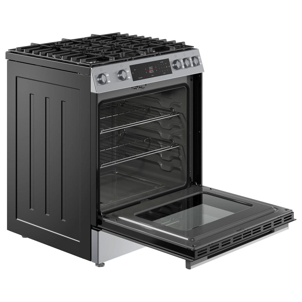 Bosch 100 Series 5.8 Cu. Ft. Freestanding Gas Range in Stainless Steel, , large