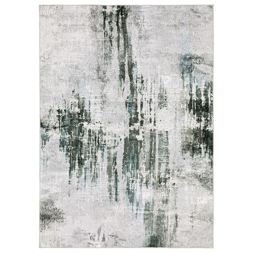 Oriental Weavers Malibu 2" x 3" Grey and Multicolor Area Rug, , large