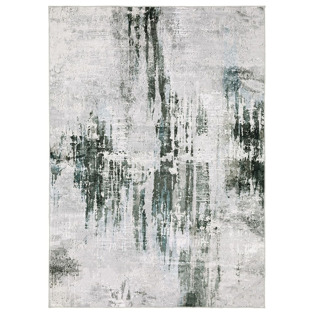 Oriental Weavers Malibu 2" x 3" Grey and Multicolor Area Rug, , large