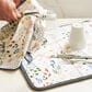 Once Again Home Serenity Floral Drying Mat in Multicolor, , large