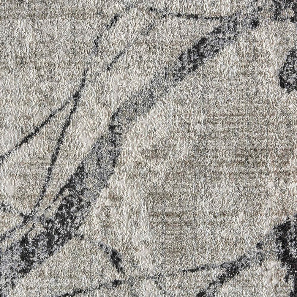 Feizy 3877F Kano Gray 2&#39;2&quot; x 3&#39; Area Rug, , large