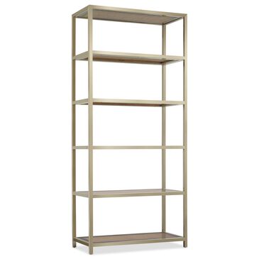 Hooker Furniture Melange 5-Shelf Raising Cane Etagere in Silver, , large