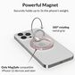 Velvet Caviar MagSafe Grip Ring in Dusty Rose Chrome Floral, , large