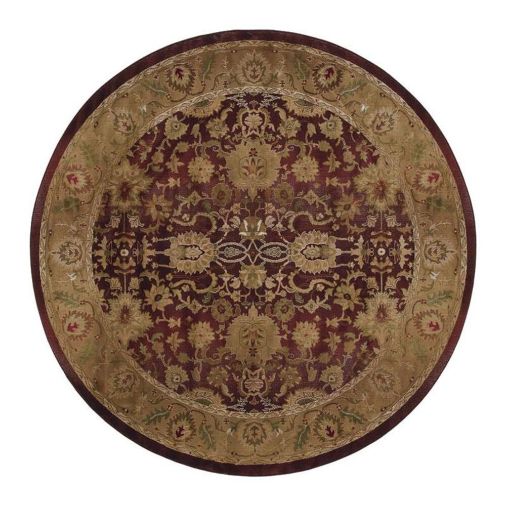 Oriental Weavers Generations 1732M 8" Round Purple Area Rug, , large