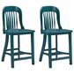 Linon Home Decor Maylen Counter Stool in Dark Green (Set of 2), , large