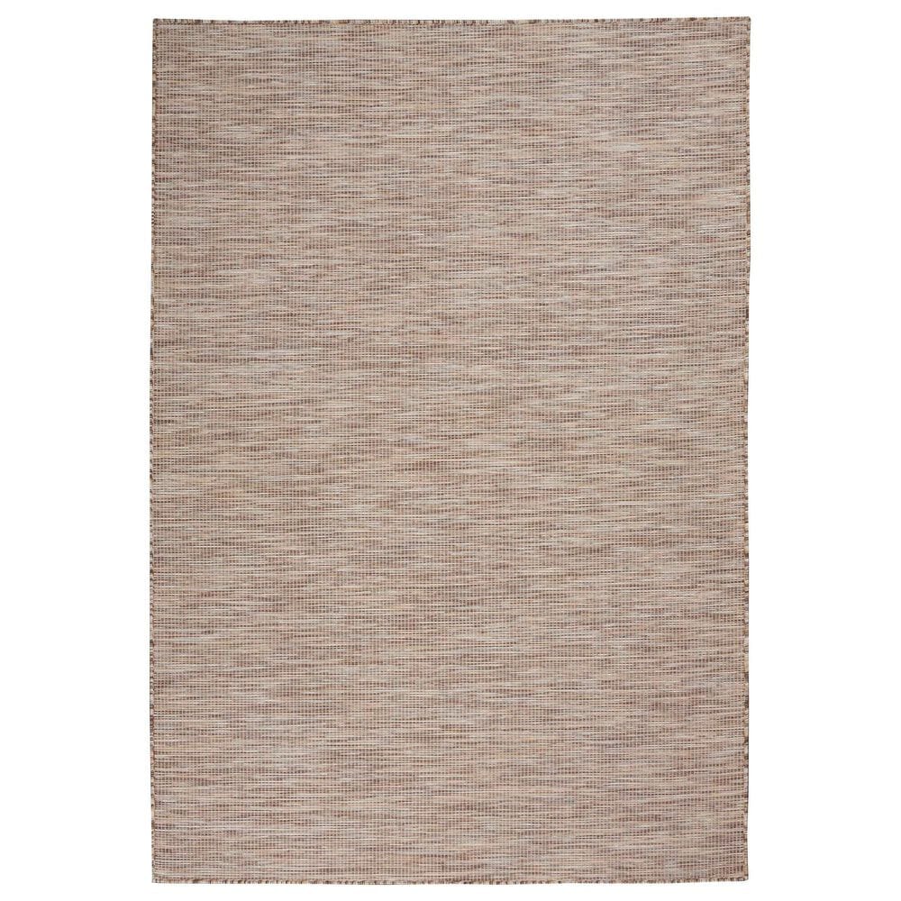 Nourison Positano 8" x 10" Beige Indoor/Outdoor Area Rug, , large