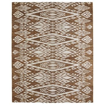 Feizy Wallace WAL8A43F Brown 8" x 10" Area Rug, , large