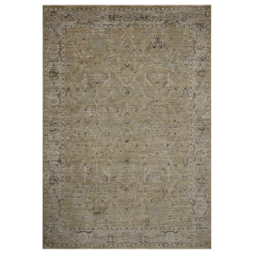 Loloi Briar Olive and Stone 9"3" Round Area Rug, , large