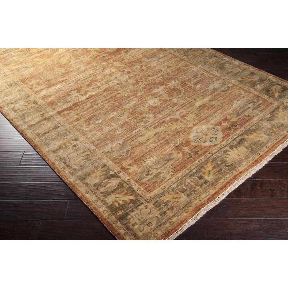 Surya Hillcrest HIL-9009 7&#39;9&quot; x 9&#39;9&quot; Tan, Brown and Khaki Area Rug, , large