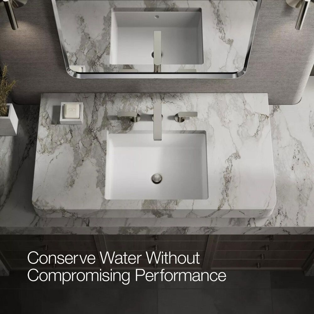 Kohler Composed Widespread Bathroom Sink Faucet in Vibrant Polished Nickel, , large