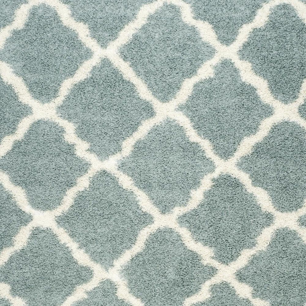 Safavieh Dallas Shag SGD257C-4 4&#39; x 6&#39; Seafoam/Ivory Area Rug, , large