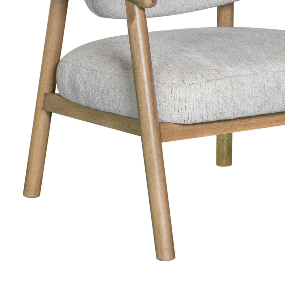 Blue River Autumn Accent Chair in Pebbled Vanilla, , large