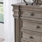 Millenium Blairhurst 3-Piece King Panel Bedroom Set in Light Grayish Brown with Lights, , large