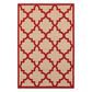 Oriental Weavers Cayman 660R 7"10" x 10"10" Sand/Red Area Rug, , large