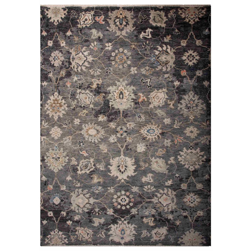 Rizzy Hallmark 6" x 9" Charcoal Area Rug, , large