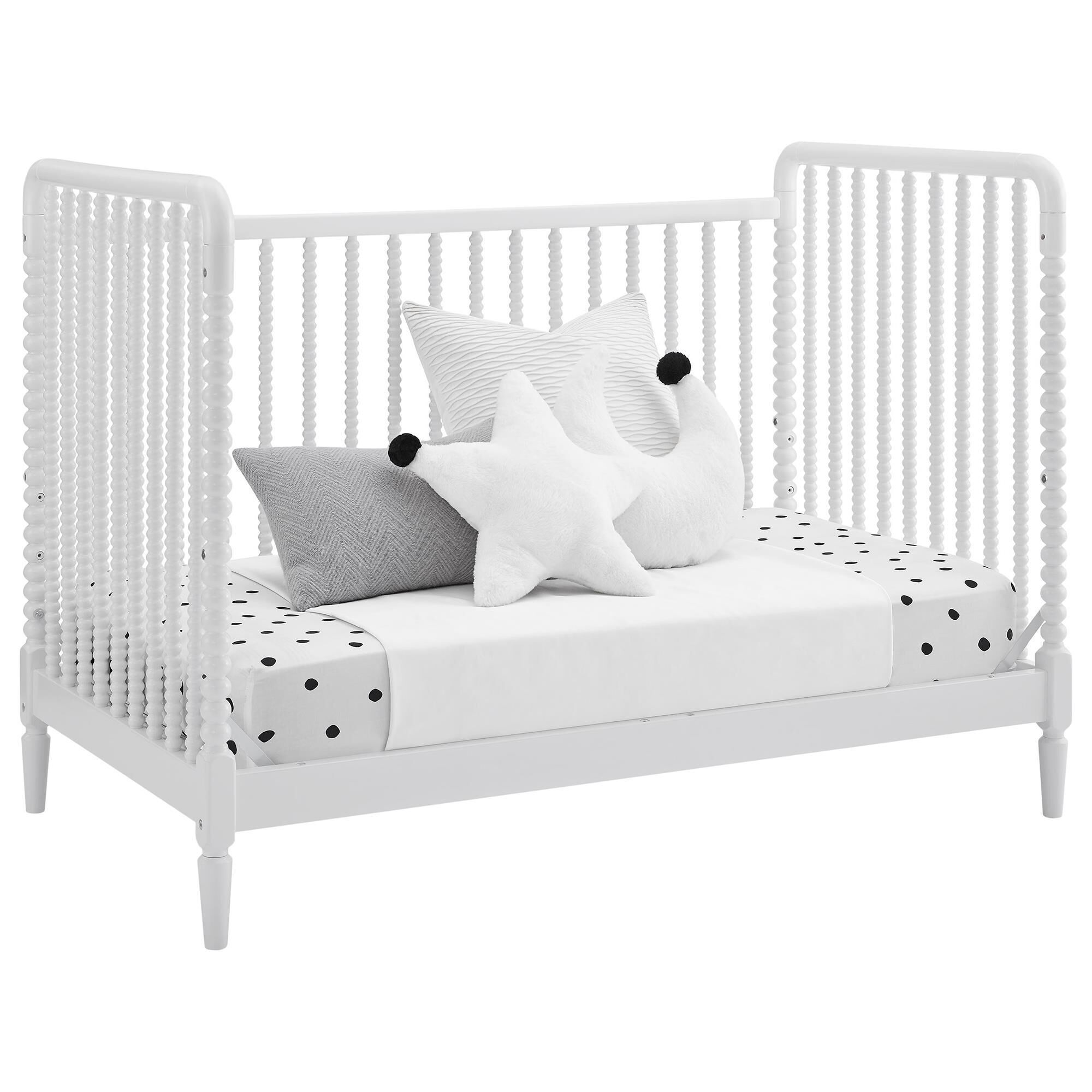 Delta crib 2024 conversion kit white