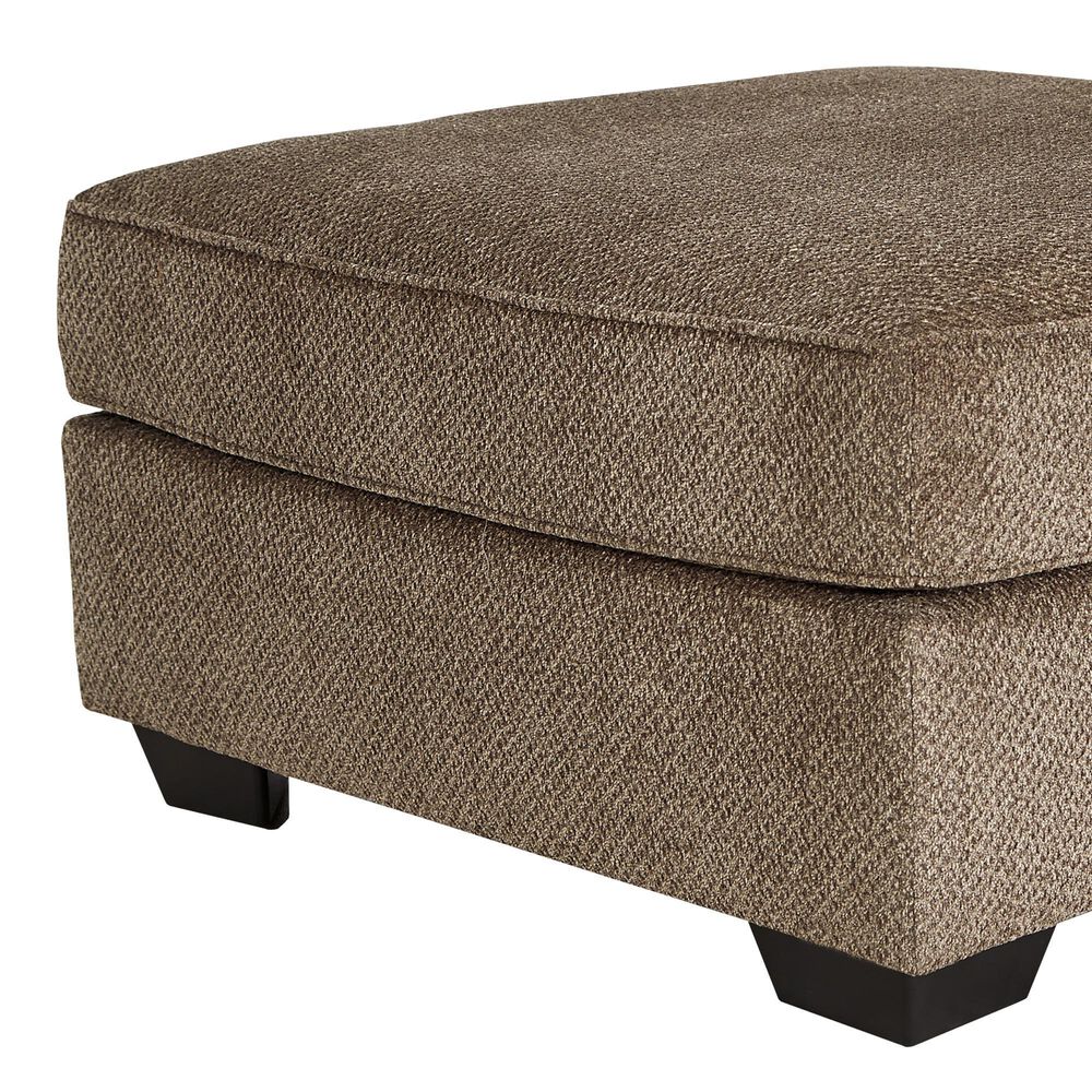 Ashley Graftin Oversized Accent Ottoman in Teak, , large