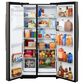 GE Appliances 24 Cu. Ft. Counter-Depth Side-By-Side Refrigerator in Fingerprint Resistant Slate, , large