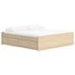 Ashley Onita King Platform Bed with 2 Side Storage in Natural, , large