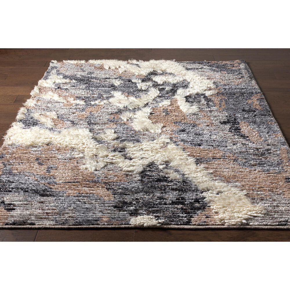 Surya Socrates 10&#39; x 14&#39; Cream, Black, Charcoal, Gray and Brown Area Rug, , large