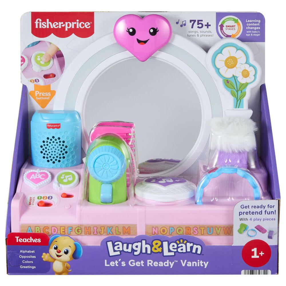 Fisher Price Let's Get Ready Vanity Musical Set, , large