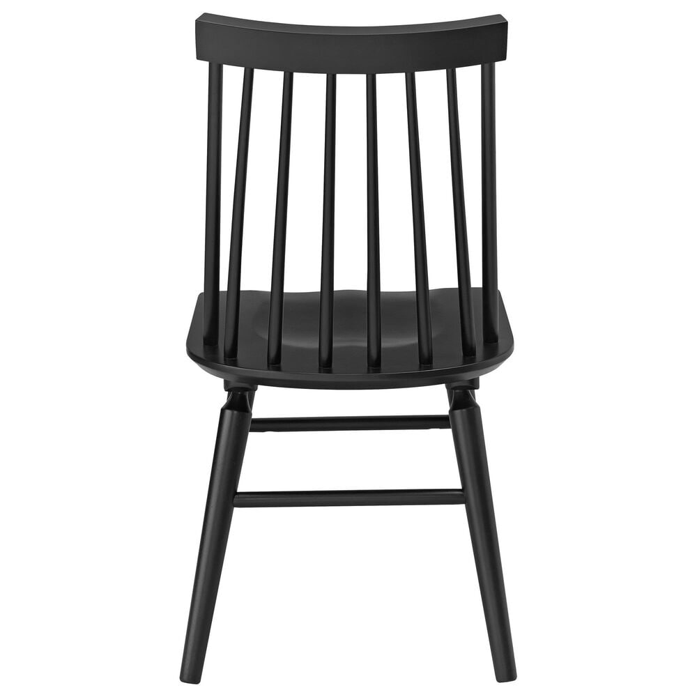 Emerald Home Furnishings Charleston Dining Table and 4 Chairs in Black and Natural, , large