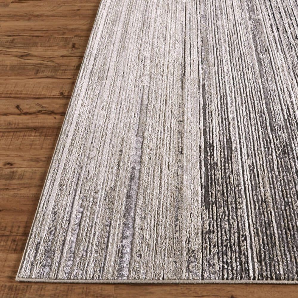 Feizy Micah 12&#39; x 18&#39; Black and Dark Gray Area Rug, , large