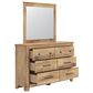 Ashley Makidern 4-Piece Full Storage Bedroom Set with Four Drawers in Natural Brown, , large