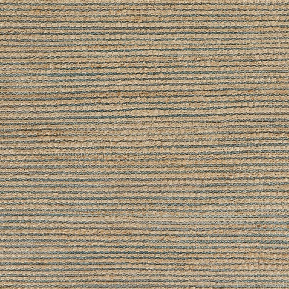 L&R Resources Natural Fiber Striped Spa Blue 5" x 7"9" Area Rug, , large