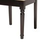 Baxton Studio Cherese Side Chair with Sand Cushion in Dark Brown (Set of 2), , large