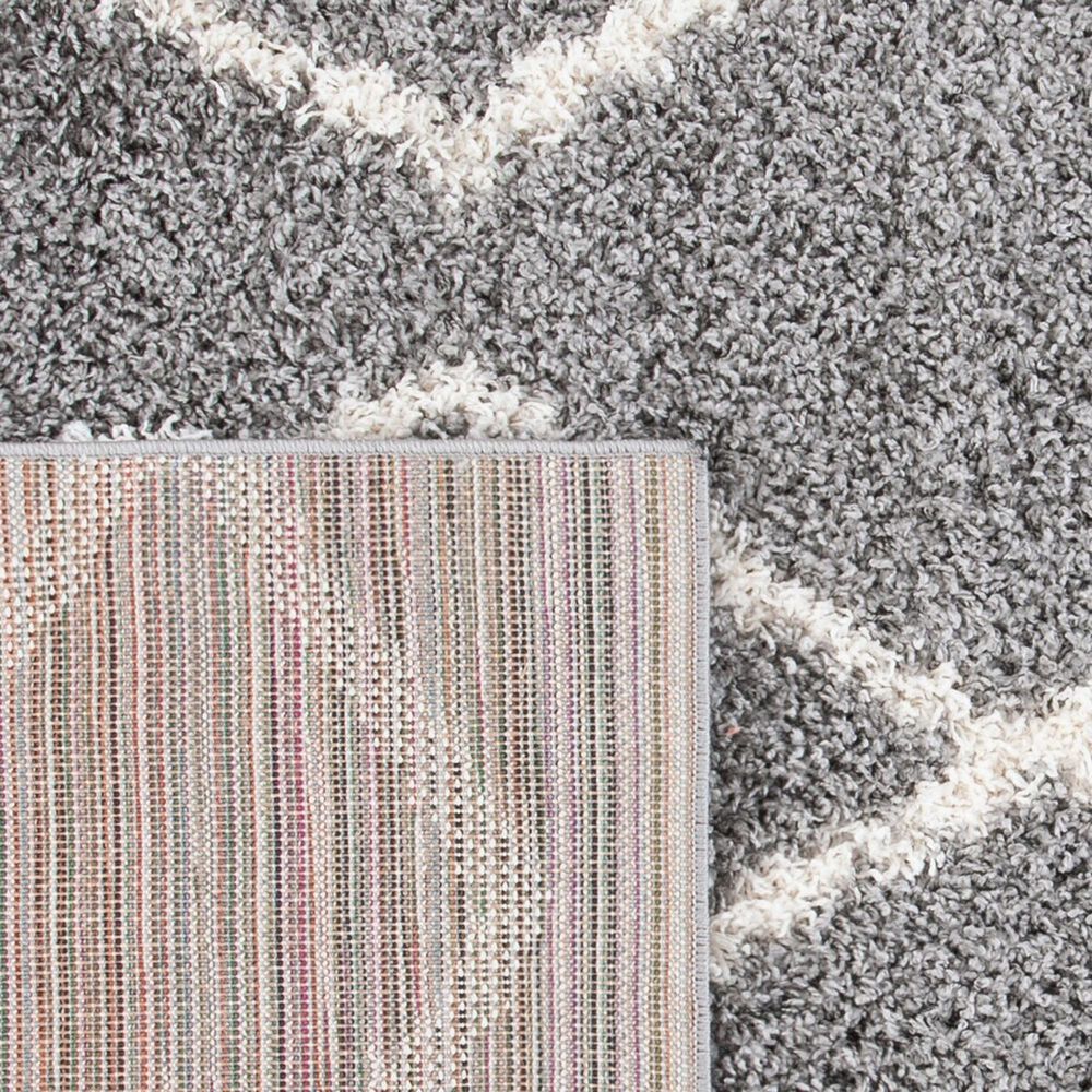 Safavieh Venus Shag VNS682J 4&#39; x 6&#39; Grey and Ivory Area Rug, , large