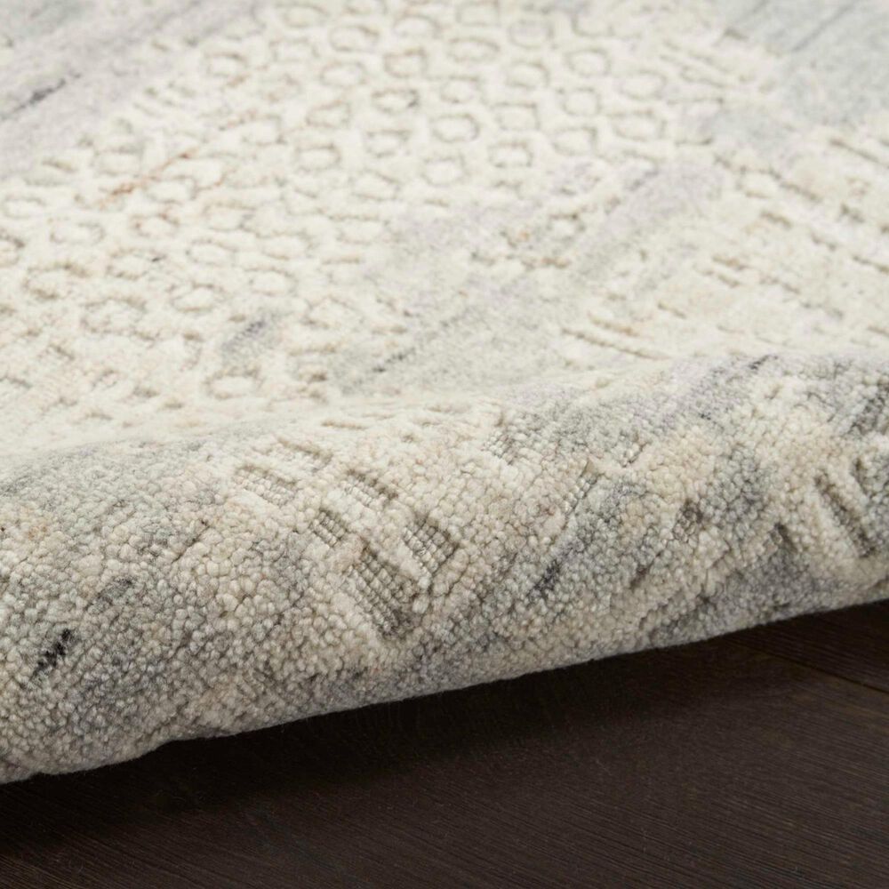 Nourison Harmony 2&#39; x 3&#39; Ivory and Grey Area Rug, , large