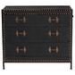 Baxton Studio Benton 4-Drawer Storage Cabinet in Black, , large