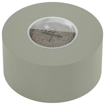Tropitone Huntington Round Fire Pit Table in Gray, , large