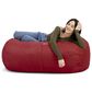 Jaxx 4" Lounger Bean Bag in Cherry, , large