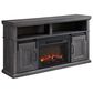 Mayberry Hill Macau TV Stand with Fireplace in Grey, , large