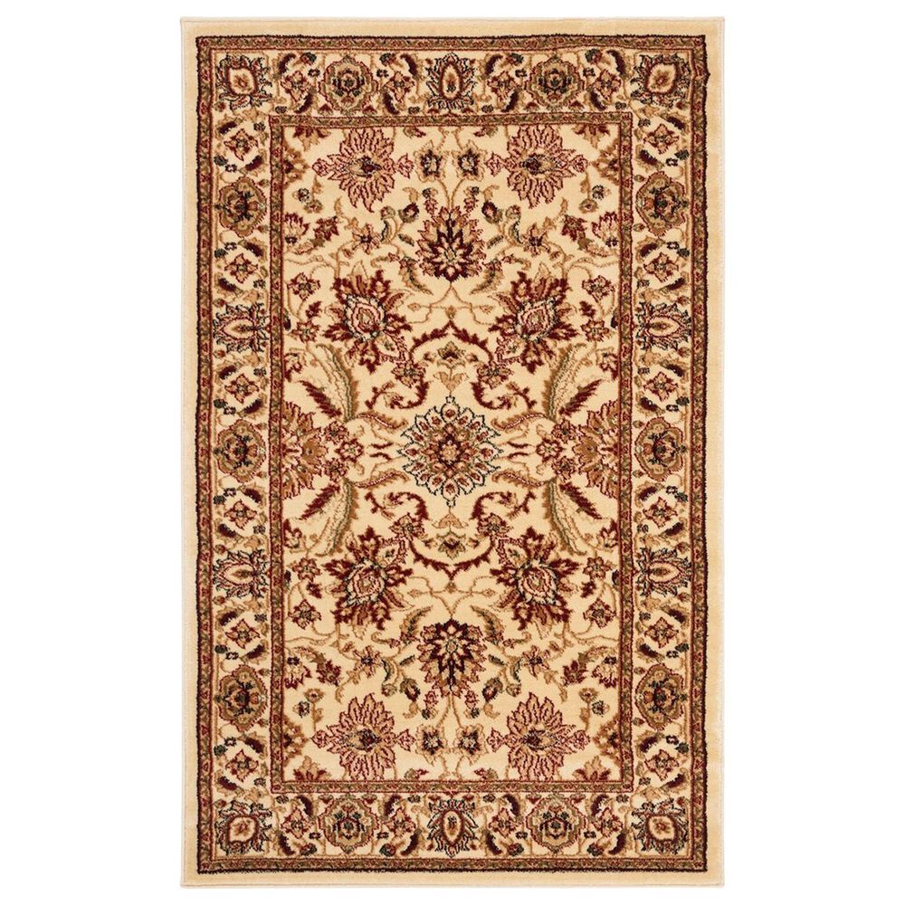 Safavieh Lyndhurst LNH216 3"3" x 5"3" Ivory Area Rug, , large