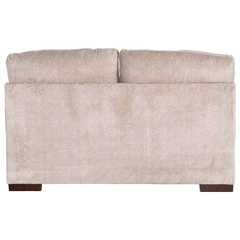 Ashley High Profile Stationary Loveseat in Taupe, , large