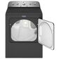 Maytag 7.0 Cu. Ft. Front Load Gas Dryer with Steam-Enhanced Cycles in Volcano Black, , large