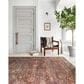 Loloi II Layla LAY-01 9" x 12" Brick and Blue Area Rug, , large