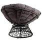 Valor Living Papasan Swivel Chair in Grey, , large