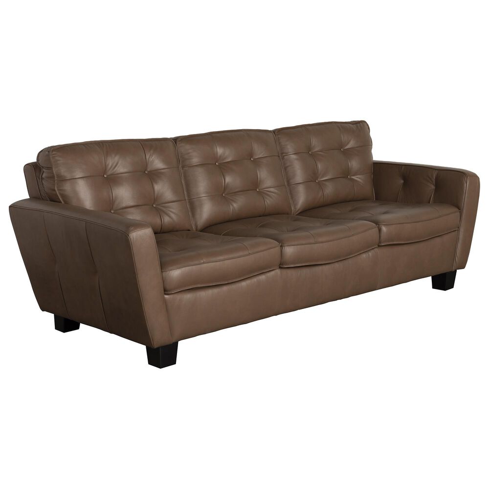 Chateau D&#39;ax Leather Stationary Sofa in Aline Africa, , large