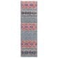 Safavieh Madison MAD797N 2"3" x 20" Navy and Ivory Runner, , large