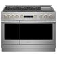 Monogram 48" All Gas Professional Range with 6 Burners and Griddle in Stainless Steel, , large